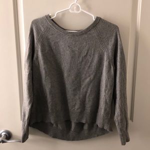 Grey sparkle banana republic sweater